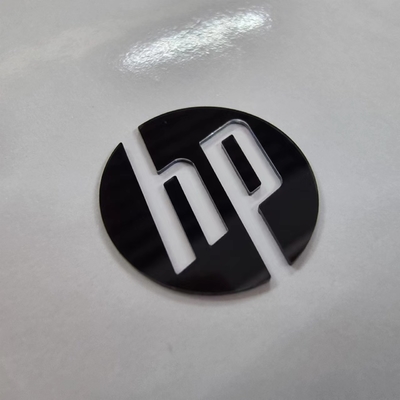 Logo di materiale PET a forma personalizzata per il tuo marchio personalizzato