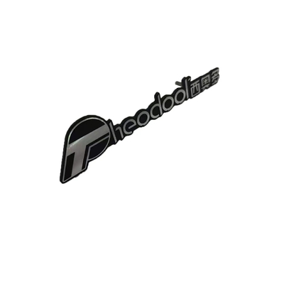 Logo in metallo personalizzato in alluminio per segnaletica personalizzata