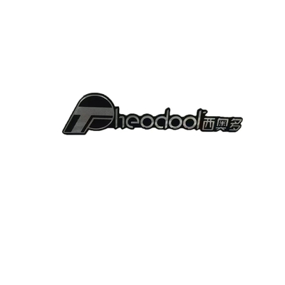 Logo in metallo personalizzato in alluminio per segnaletica personalizzata
