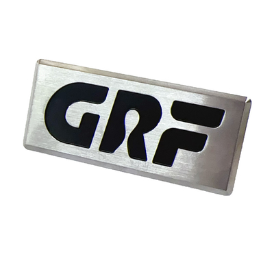 Logo di fascia alta Produzione professionale di segni metallici personalizzati