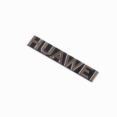 Logo Huawei personalizzato Targa in acciaio inossidabile per imballaggi di prodotti elettronici