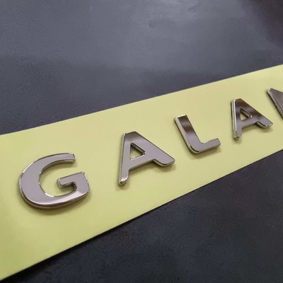 OEM Logo metallo nickel ultra-sottile personalizzato per elettrodomestici elettronici ecologici