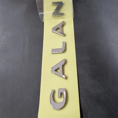 OEM Logo metallo nickel ultra-sottile personalizzato per elettrodomestici elettronici ecologici