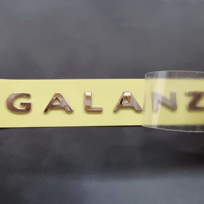 OEM Logo metallo nickel ultra-sottile personalizzato per elettrodomestici elettronici ecologici
