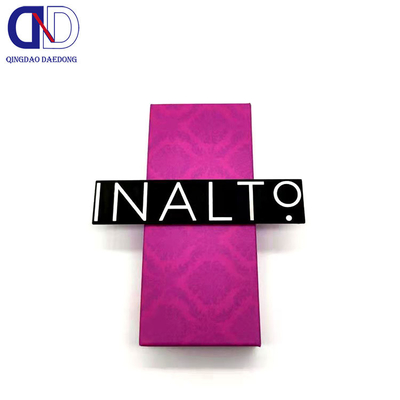 End Logo personalizzato per piastre metalliche Saab Eco-friendly Nickel Electroformed porta luce
